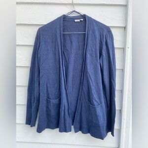 GAP Women's Navy Open-Front Cardigan